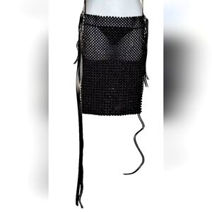 Renaissance Beaded Armor Loin Cloth Skirt, One of kind OS